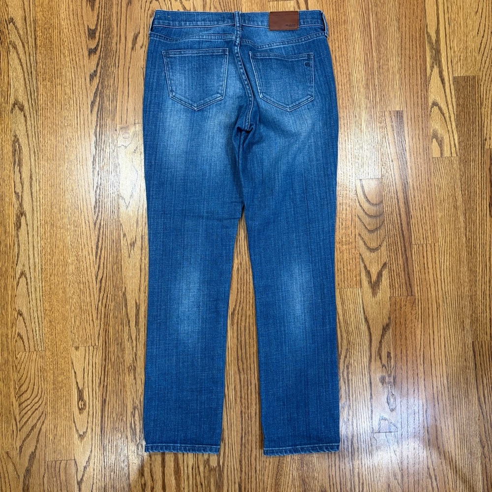 Madewell Slim Boyjean Springfield Wash Patched-Up Edition Jeans - Picture 8 of 13